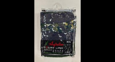 2 stuks Australian Boxershort- Groen Geel -L