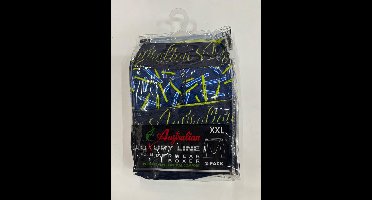 2 stuks Australian Boxershort- Geel Blauw -XL