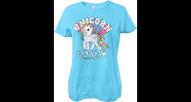 My Little Pony Damen Unicorn Fan Club Girly Tee Skyblue-L