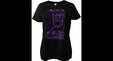 Transformers Decepticon Original Generation Girly Tee Damen T-Shirt Black-XL