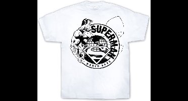 Superman World Hero Sketch White-M