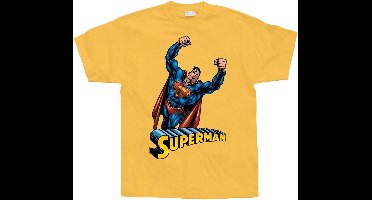 Superman Flying T-Shirt Orange-M