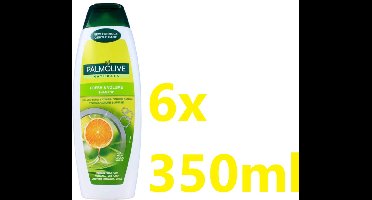 Palmolive Naturals - Shampoo - Fresh & Volume - 6 x 350ml - Voordeelverpakking