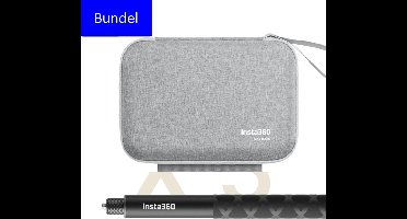 Insta360 X5 Carry Case bundel met invisible Selfie Stick bundel