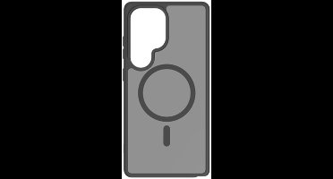 Just in Case hoesje geschikt voor Samsung Galaxy S25 Ultra Hoesje geschikt voor MagSafe - Military Grade Backcover - Zwart