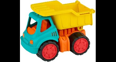 Eddy Toys Zand Kiepwagen Speelgoedtruck - Zandtruck Speelgoed met Kantelbare Bak - Kiepwagen Speelgoed voor Buiten - Speelgoed Kiepauto voor Zandbak en Strand - Kunststof