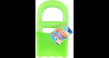 Eddy Toys Zandgrijper Kinderen - Zandgrijper voor Zand Scheppen Strand - Zand Grijper Speelgoed voor Buiten - Strandspeelgoed voor Kinderen - Groen Kunststof Speelgoed