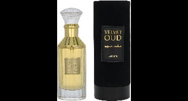 Lattafa Velvet Oud Eau de Parfum - Unisex geur rijk & oriëntaals - 100ml