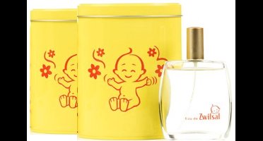 Geschenk Zwitsal – Eau de Zwitsal 95 ml + Bewaarblik - Voordeelverpakking 2 Stuks