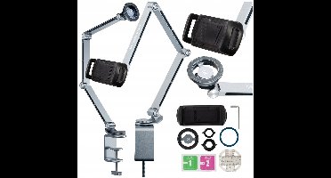 Magnetische Telefoon & Tablet Houder met Arm - 360° Verstelbaar