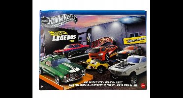 Hot Wheels Legends Tour Collectie Set 6 Auto's 1:64 Nieuw