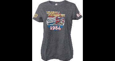 Transformers Optimus Prime Of 1984 Girly Tee Damen T-Shirt Dark/Heather-XL