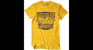 Transformers Bumblebee Garage T-Shirt Gold-2XL