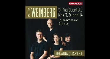 Arcadia Quartet - Weinberg String Quartets Vol. 5 (CD)