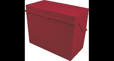 helit Kaartenbak A5 dwars, blauw