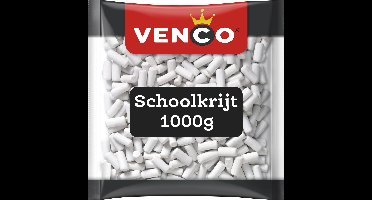 Venco schoolkrijt - zoete drop - 1000g