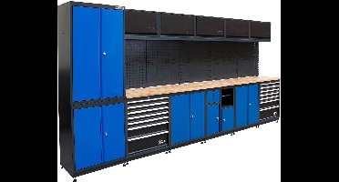 BGS Wandsysteem compact hout 6 modules - 80130