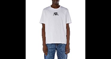 Diesel T Adjust K10 T-shirt Met Korte Mouwen Wit S Man