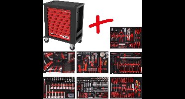 KS tools gereedschapswagen gevuld 397-delig