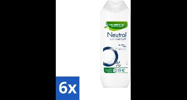 6 x Neutral - Douchegel - Gevoelige Huid - 0% Kleurstof & Parfum - Met Plantaardige Glycerine - 250 ml - Gevoelige Huid - Douchegel - 0% Kleurstof - 0% Parfum - Plantaardige Glycerine