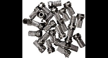 F-connector set Kabeldiameter: 7.50 mm