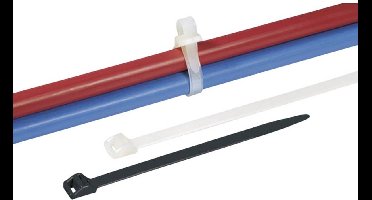 HellermannTyton 111-70110 RLT150-N66-BK-L1 Kabelbinder 770 mm 8.90 mm Zwart Hersluitbaar, Hittegestabiliseerd 50 stuk(s