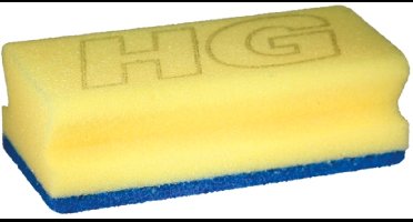 1 x HG Sanitairspons - Kalkaanslag Verwijderen - Badkamer Reinigen - Sanitair Reinigen - Tegels Reinigen - Spons Voor Badkamer