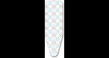 D&L Strijkplankhoes 5 Laags - Maat A - Voor een breedte van 30 tot 42cm en lengte van 100 tot 125cm - Cirkels