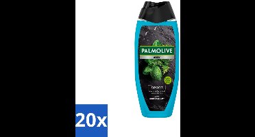 20 x Palmolive Men - Sport 3-in-1 - Douchegel - Verfrissend & Verzorgend - 500 ml - 3-in-1 Douchegel - Sport Douchegel - Mannelijke Douchegel - Verzorging Voor Mannen - Douchegel Voor Lichaam Haar Gezicht