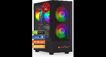 ScreenON - Intel Core i5 - 500GB SSD - 16GB RAM - RTX 3050 - GamePC.V920231 - Windows 11