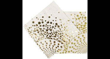 Folat - Gold Christmas - Servetten (16 stuks)