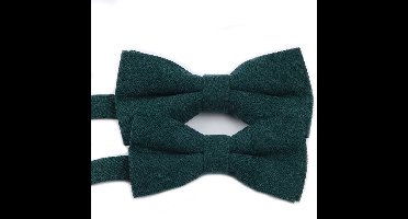 Strik Vlinderdas - Donker Groen - Matching Ouder Kind Vader Zoon - Kerst feestdagen