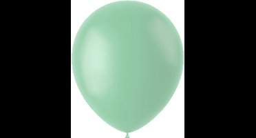 Folat - ballonnen Powder Pistache Mat 33 cm - 10 stuks