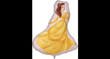 Folieballon - Prinses Gele Jurk - 97 cm - Helium- en Luchtvulling