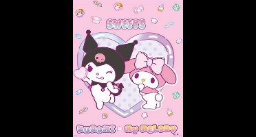 Poster Sanrio - Kuromi My Melody Sweets 40x50cm