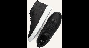 HUB Nevada Sneakers Heren - Leren Sneaker - Zwart - Maat 40
