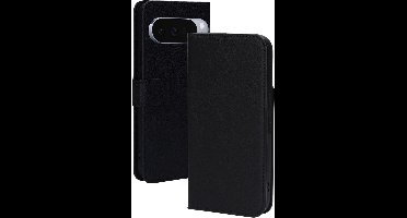 Mobiparts hoesje geschikt voor Google Pixel 10 Pro XL - Wallet/Boekhoesje - Eco Leer - Magneet Sluiting - Opberg vakken - Zwart