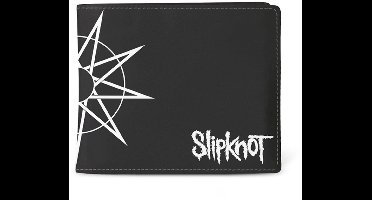 Rocksax Slipknot - WANYK Star Bifold portemonnee - Zwart
