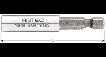 Rotec magnetische bithouder, zonder C-ring, Ø10x35x60 (10st.)