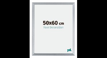 Your Decoration - Fotolijst 50x60 cm - MDF - Zilver Glans - Catania