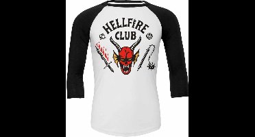 Stranger Things - Hellfire Club Longsleeve Black-XS