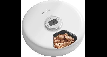 Kifarah Automatische Voerbak - Natte voer - Ingebouwde Koeling Systeem - Draadloos - Veilig Met Sensor -