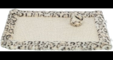 Trixie krabmat leo panterprint creme