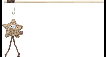 Kattenspeeltje Trixie Beige Polyester Hout Ster