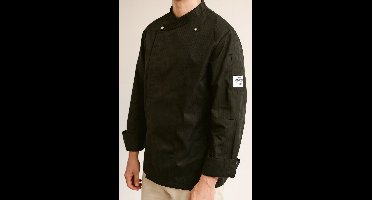 Chaud Devant Zwart Koksbuis – Maat L – Herenmodel (origineel chefwear)