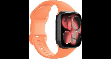 Horloge Band Geschikt voor Apple Watch 1, 2, 3, 4, 5, 6, 7, 8, 9, 10, 11, SE - 42/44/45/46 mm Bandje Siliconen Verstelbaar - Calendula