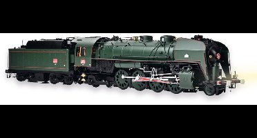 IXO Collections Modelbouwpakket - 023 Locomotive 141-R Type Mikado - Franse Stoomlocomotief Metalen - 1:32 - Modelbouw