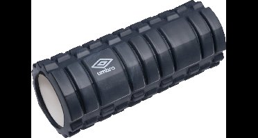 Umbro Foam Roller - Massage Roller - Sport en Fitness - Verlicht de Spieren - Zwart - 14 x 33 Centimeter