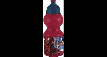 Marvel Spiderman Plastiek waterfles 350 ml - Schoolbeker - drinkfles