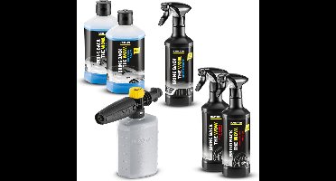 Kärcher Hogedrukreiniger Accessoire set FJ 6 Foam Jet - 2x Ultra Foam Cleaner RM 615 - 2x velgenreiniger RM 667 - insectenverwijderaar RM 618